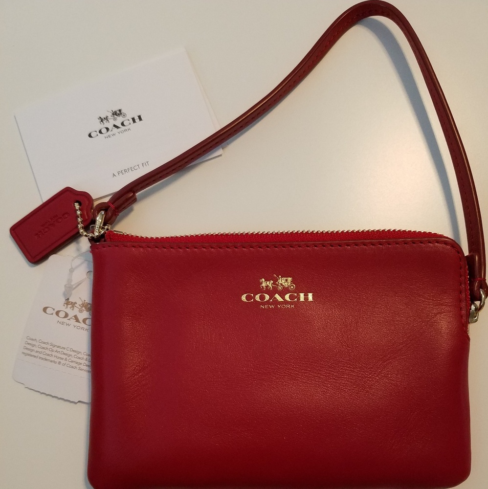 NWT Coach wristlet